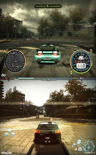 Need for Speed: World - Сравнение графики
