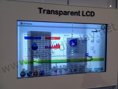 Игровое железо - LG показала 47-дюймовый прозрачный дисплей типа IPS